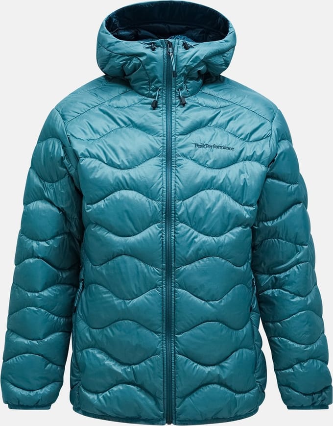 Peak Performance Helium Down Hood Jacket Infinity Teel L