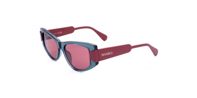 Max&co Mo0107 Dames Zonnebril Groen Bordeaux Man