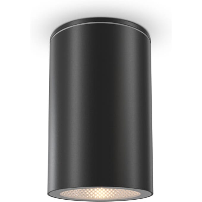 Maytoni Outdoor - Plafondlamp Roll - Zwart - Ø6,5