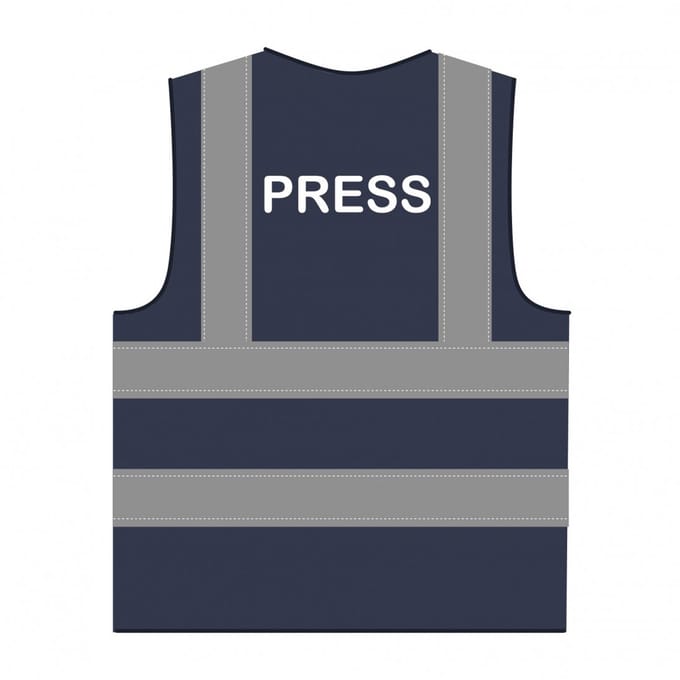 Press hesje RWS marineblauw