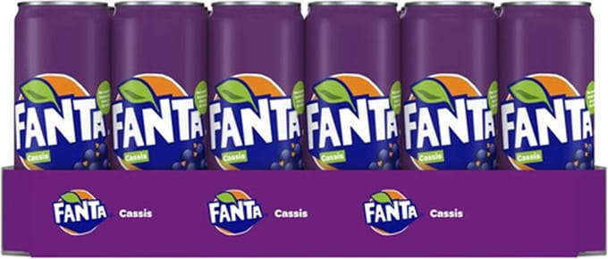 Tray Fanta Cassis - 24x33cl