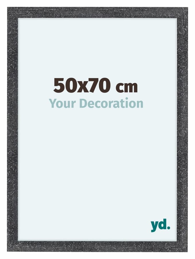 Your Decoration - Fotolijst 50x70 cm - MDF - Grijs Geveegd - Como