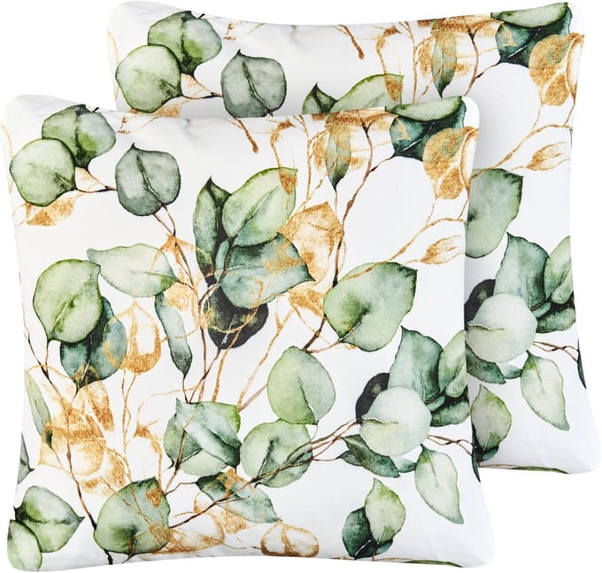 GLADE - Set van 2 tuinkussens - Meerkleurig - Polyester