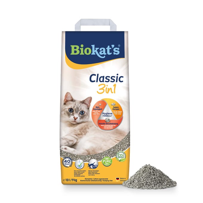 Biokat's Classic 3 In 1 - Kattenbakvulling - 10 l