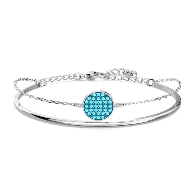 Swarovski Ginger Armband Damesarmbanden Blauw 5642950 M white