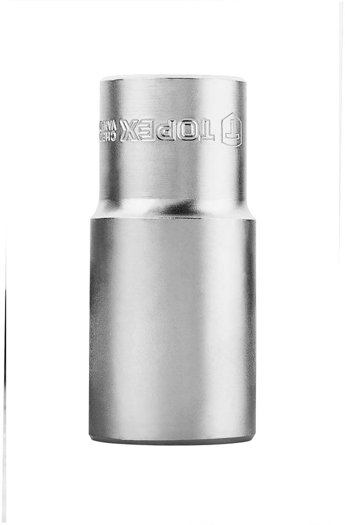 TOPEX Serie - Lange Zeskantige Dopsleutel 1/2" - 27 mm - 76 mm