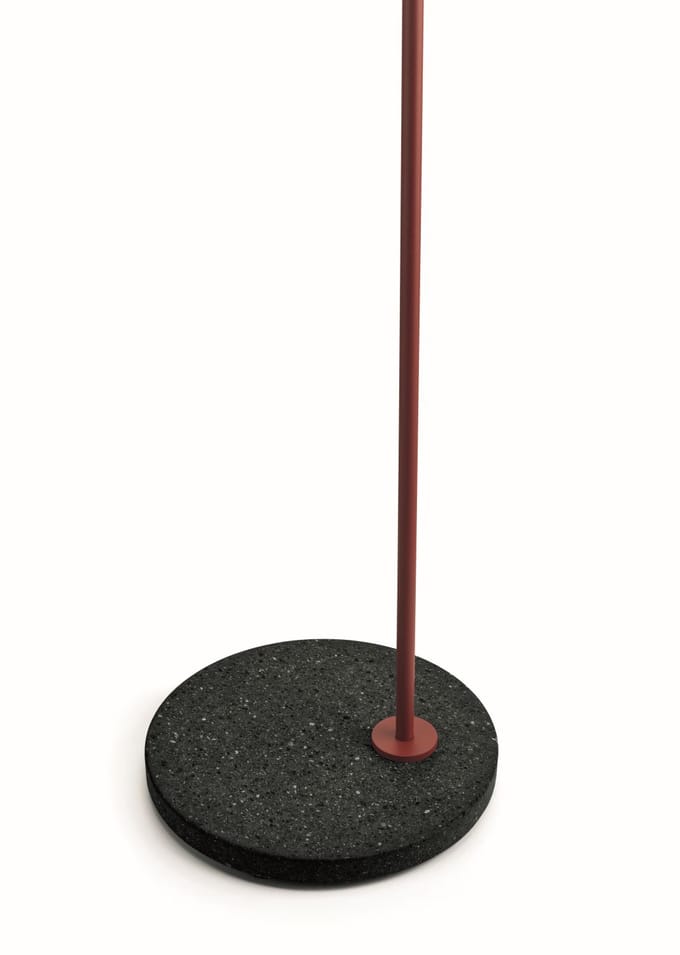Flos Captain Flint Indoor/Outdoor staande lamp - rode bordeaux - 3000 K