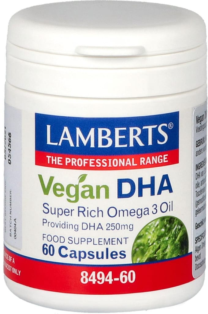 Lamberts Vegan DHA 250mg 60 Capsules