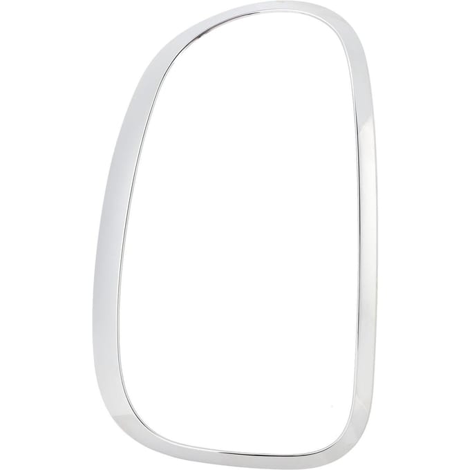 Chrome Achterlichtkap Beschermende Achterlicht Bezel Vervanging voor Cooper R60 Countryman 2013-2016 Links: white