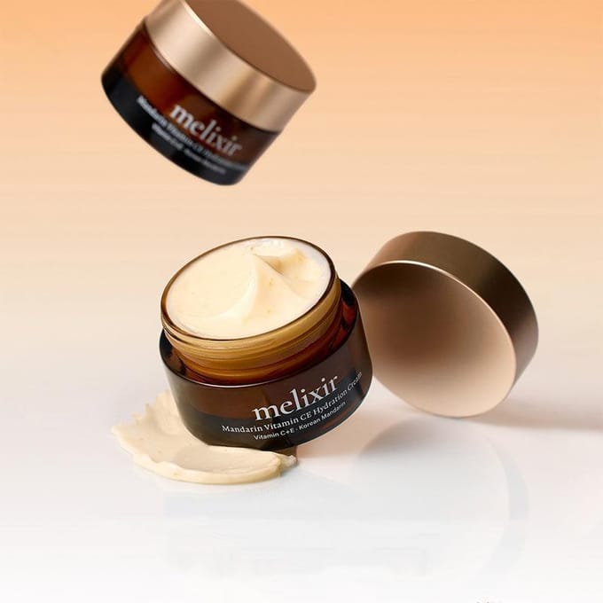 [melixir] Mandarijn Vitamine CE Hydratatiecrème 30ml black