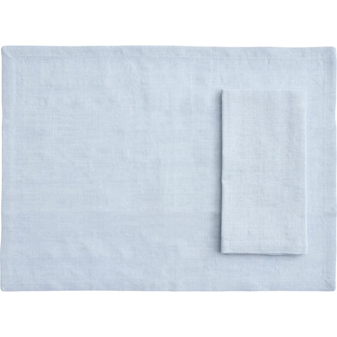HAY Tavolo servet/placemat set van 4 - HAYTavoloSoftBlue