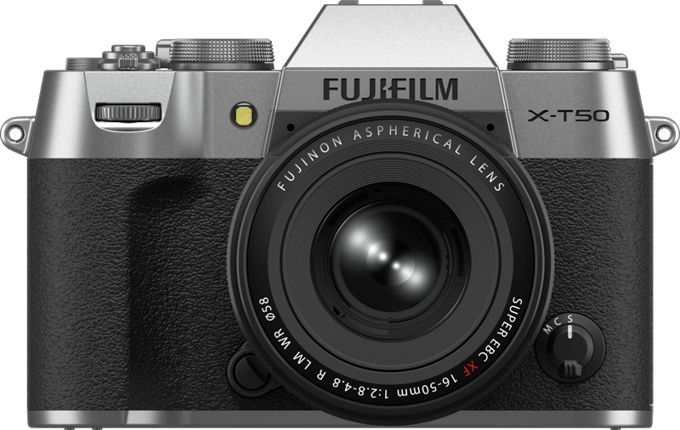 Fujifilm X-T50 - Systeemcamera - + XF16-50mm lens - Silver