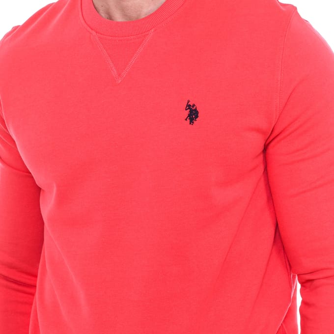 Sweater met lange mouwen en ronde hals 67932 heren