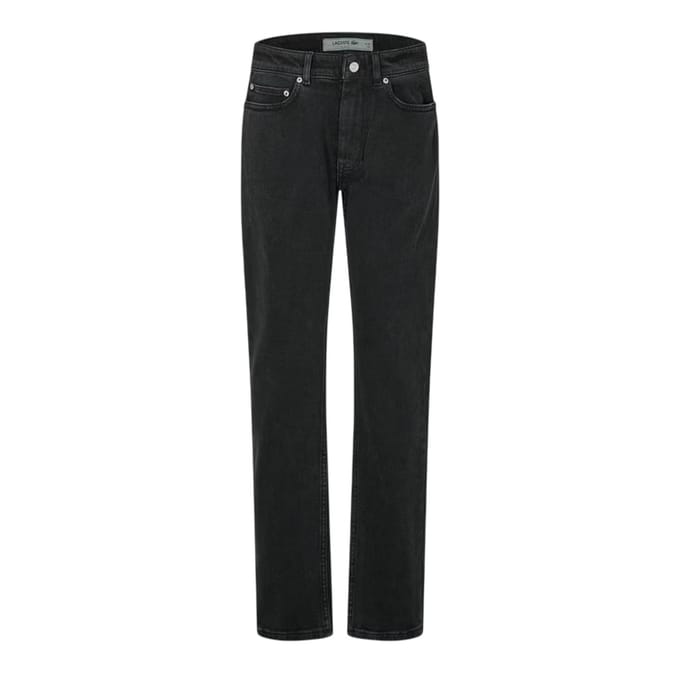 Lacoste Heren Denim Logo Slim Jeans (Indigo)