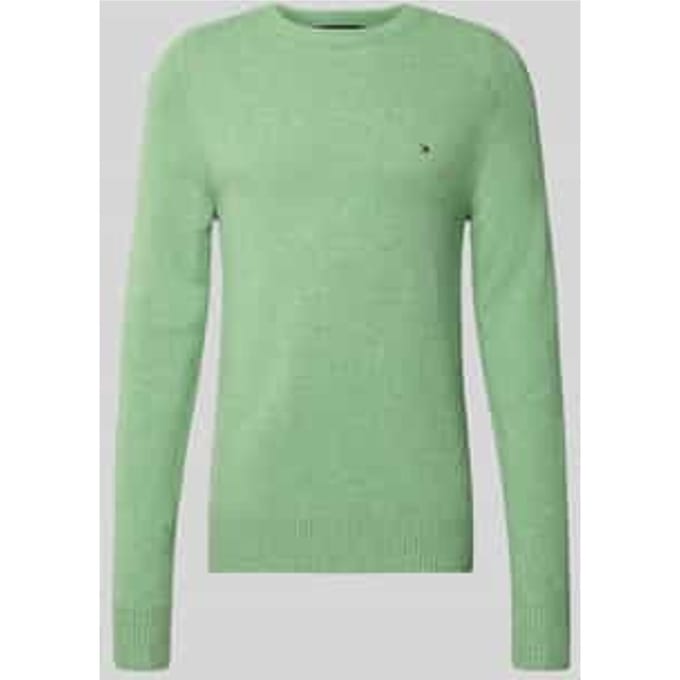 Regular fit gebreide pullover van het fijnste wol