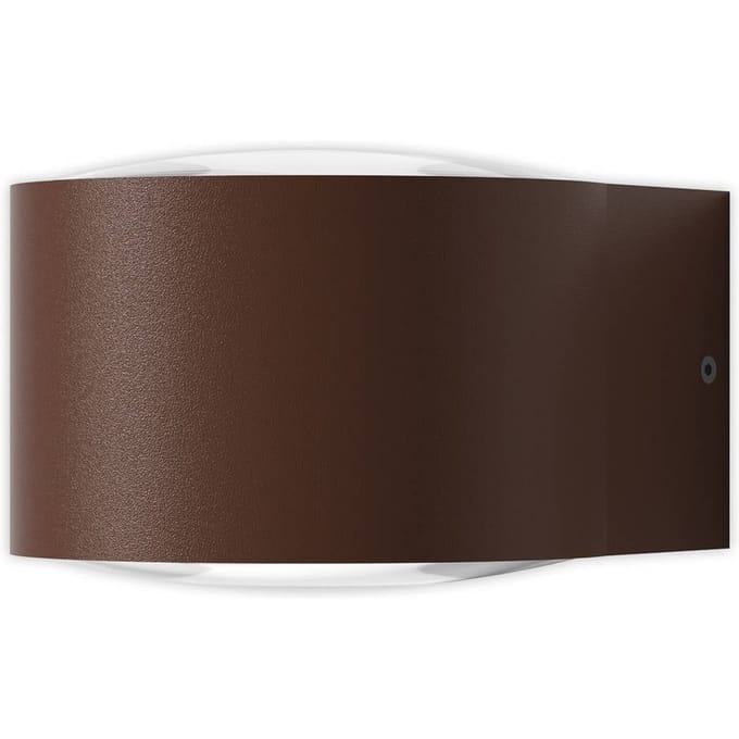 LOOM DESIGN Frey LED wandlamp IP65 2x6W corten