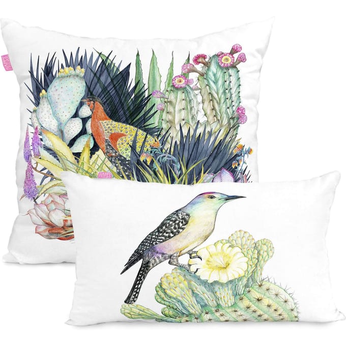 Set van 2 kussenhoezen Cactus | Happy Friday