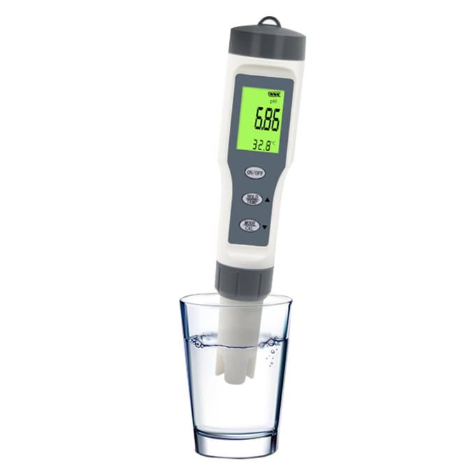 Digitale PH-meter met ATC 3-in-1 waterkwaliteitstester PH/temperatuurmeter totaal opgeloste vaste stoffen tester