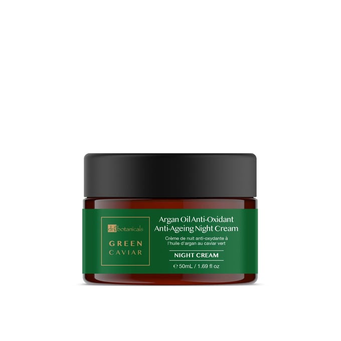 Dr. Botanicals Groene kaviaar & arganolie antioxidante anti-aging nachtcrème 50 ml