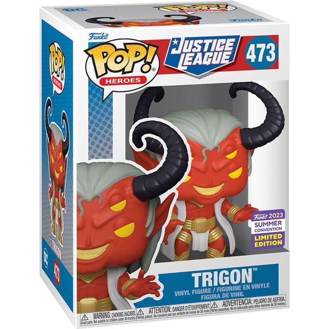 Funko Pop #473  DC Comics: Trigon Justice League [2023 Summer Convention] SDCC
