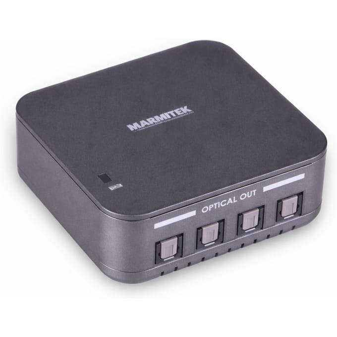 Marmitek Split TS14 audio splitter - Toslink splitter - 1 in - 4 uit