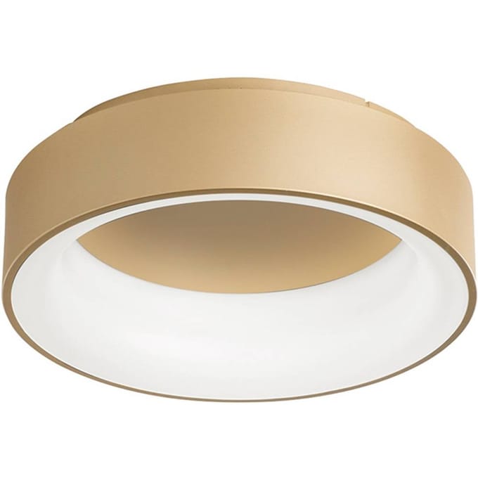 Luce Ambiente Design LED plafondlamp Noah, goudkleurig, Ø 60 cm, metaal, CCT