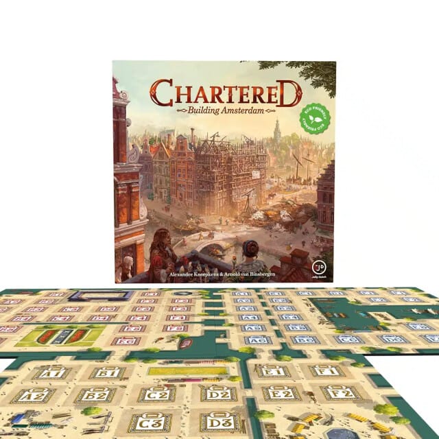 Jolly Dutch Chartered: Building Amsterdam - Bordspel voor 2-6 spelers - 10+ jaar