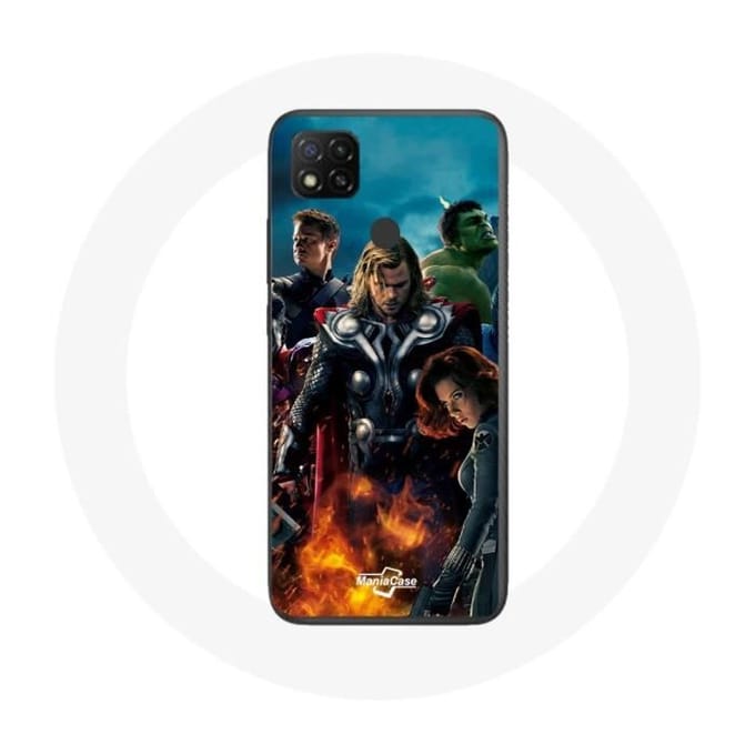Xiaomi Redmi 9C hoesje Marvel's Avengers