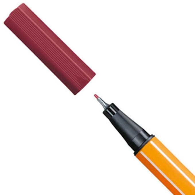 STABILO point 88 - Fineliner 0,4 mm - Paars - per stuk