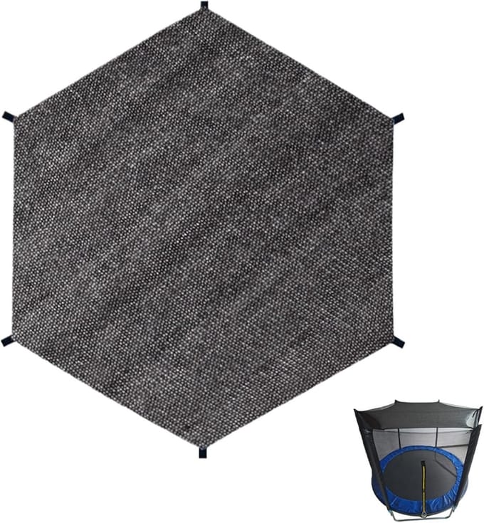 UV-Bestendig Zonnezeil voor Trampoline - Schaduwdoek/Overkapping voor Diverse Diameters