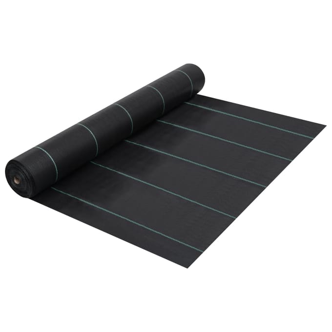 vidaXL - Worteldoek - 2x10 - m - PP - zwart