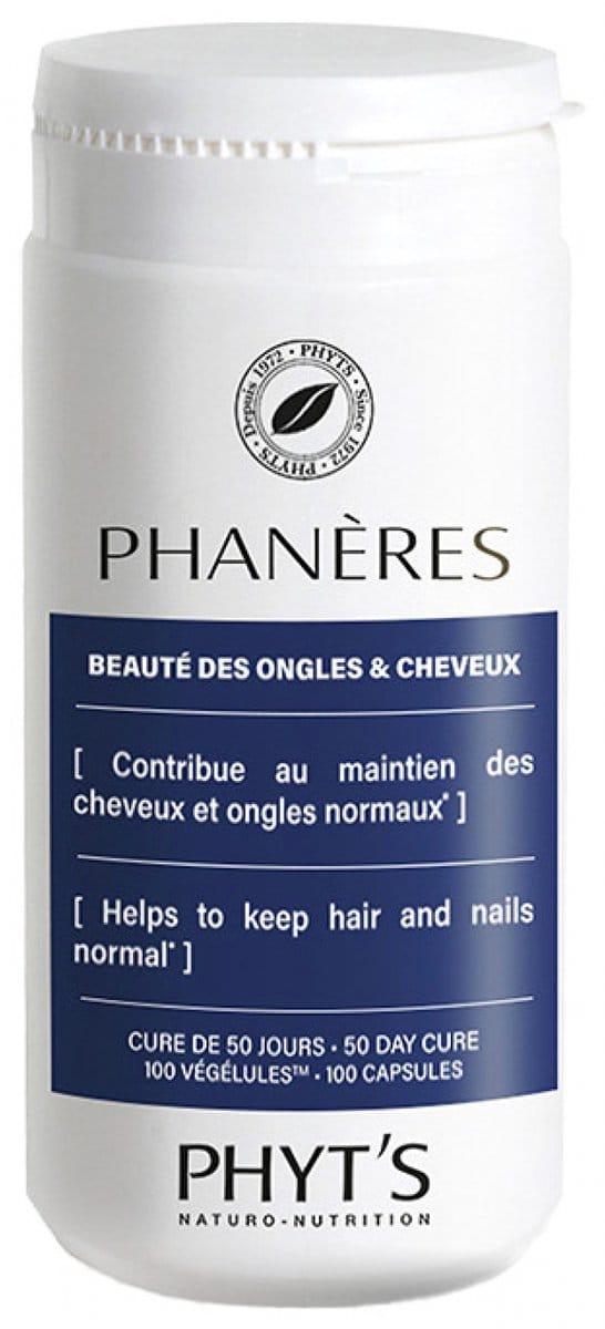 Phyt's Phanères Beauté des Ongles & Cheveux 100 Capsules