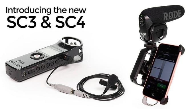 Rode SC4 - 3.5mm TRS naar TRRS adapter