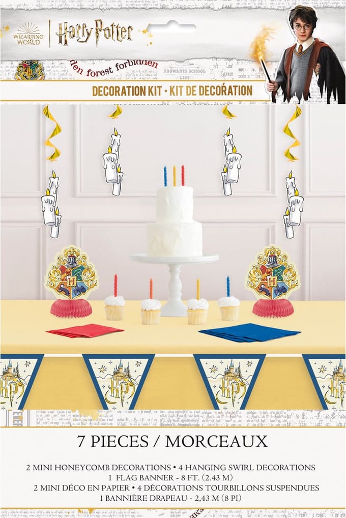 UNIQUE - Harry Potter 7-delige decoratieset