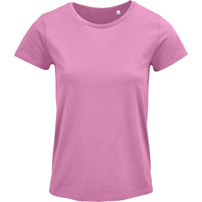 SOLS Dames/Dames Kruisvaarder T-Shirt (Orchideeënroze)