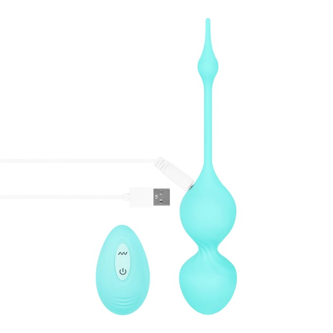 EIS, vibrator, 'Supple Vibro Egg', 10 programma's, waterproof (IPX7), mint