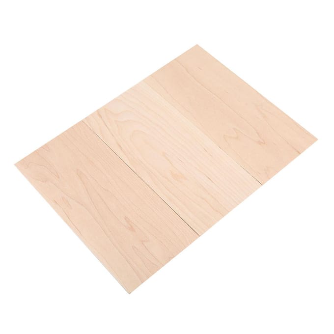 3 Stuks Esdoorn Gitaar Kopfineer Plaat Kopplaat DIY Vervangingsonderdeel voor Luthier white