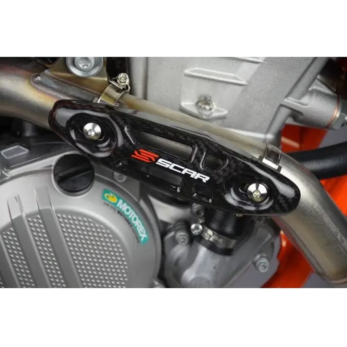 Motorfiets uitlaat bescherming Scar universelle