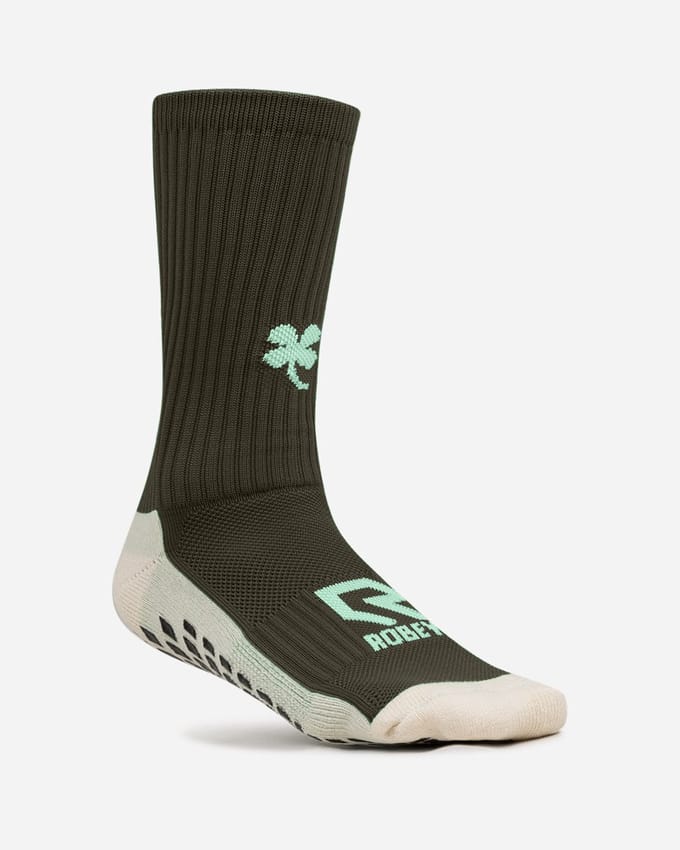 Robey Grip Socks - Olijf - Junior