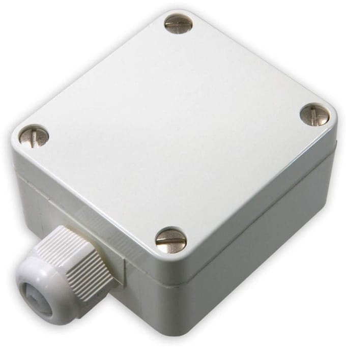 Buitentemperatuursensor - NTC Sensor Verwarming - Verwarming Airco Ventilatie - Stofdicht Straalwaterdicht - -50 tot 90 graden - Grijs