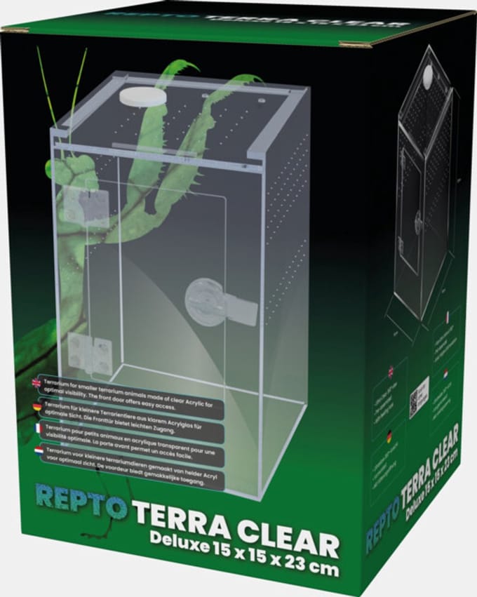 Repto Terra Clear Deluxe - Insecten Terrarium