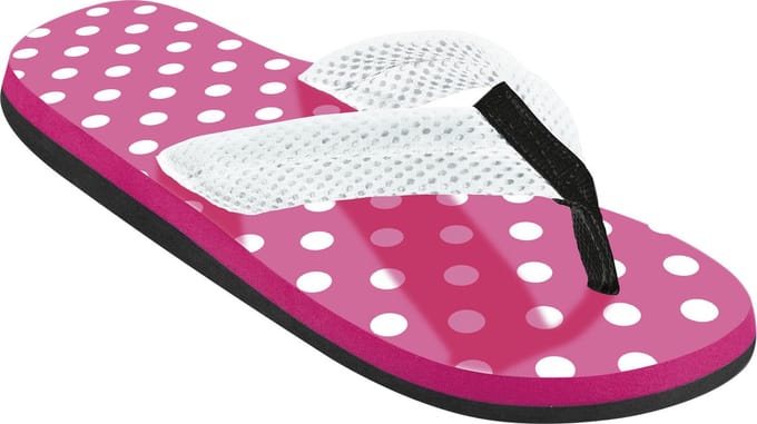 BECO dames teenslippers roze, maat 41