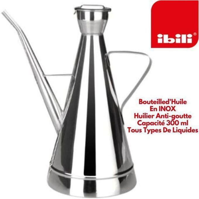 Huileur - Ibili - Iberica - Inox - 0,3 L - Argent
