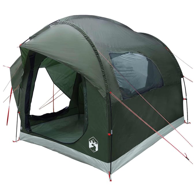 vidaXL - Auto - Tent - Leger - Groen - 239 - x - 210 - x - 210 - cm - Polyester - en - Staal