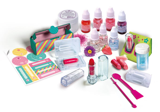 Clementoni Wetenschap & Spel - Lippenstift, wetenschappelijk laboratorium, experimenteerset voor kinderen, 8+ jaar, 66949