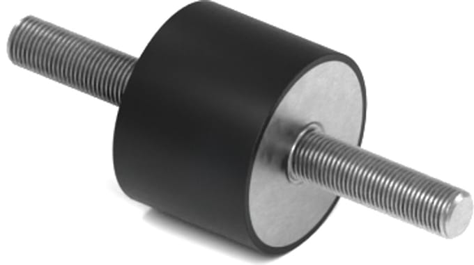 Rubbermagazijn - Trillingsdemper - Type A - 20x15mm - M6 - Set 10 stuks