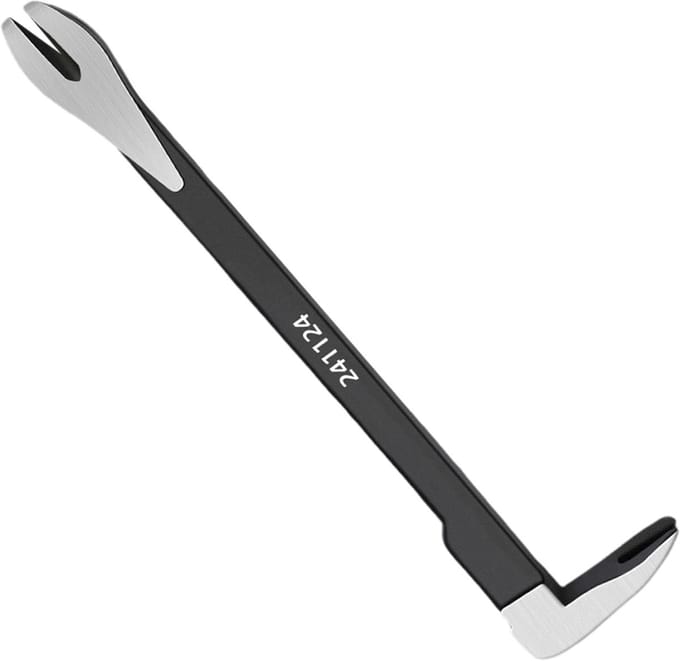 Spijkertrekker Koevoet - Platte Hefboom - Sloopwerkzaamheden - Gesmeed Koolstofstaal - 30 cm