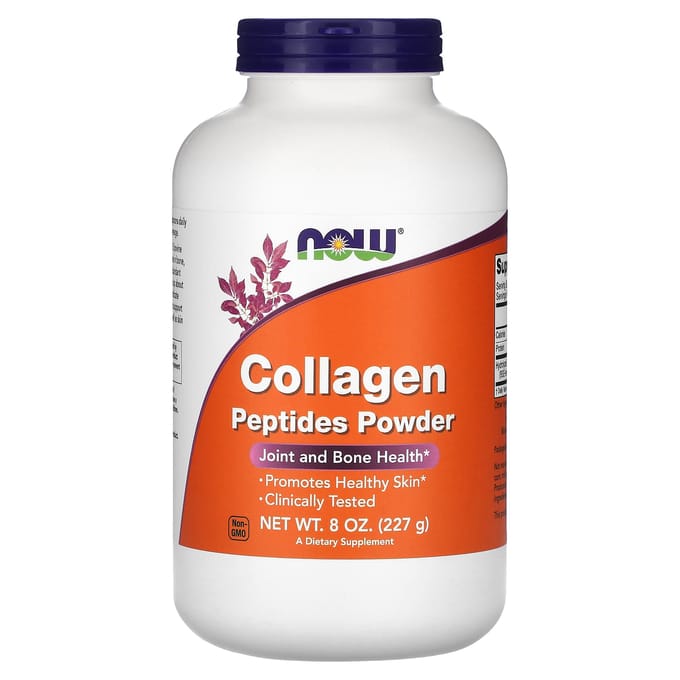 NOW Foods, Collageen Peptiden Poeder, 8 oz (227 gr)
