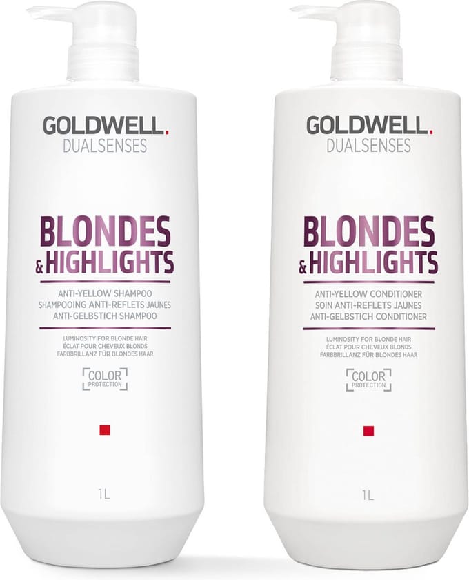 Goldwell Dualsenses Blondes & Highlights Shampoo + Conditioner