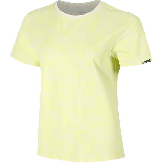 NEO Feel the Vybe AOP Hardloopshirt Dames-limoen